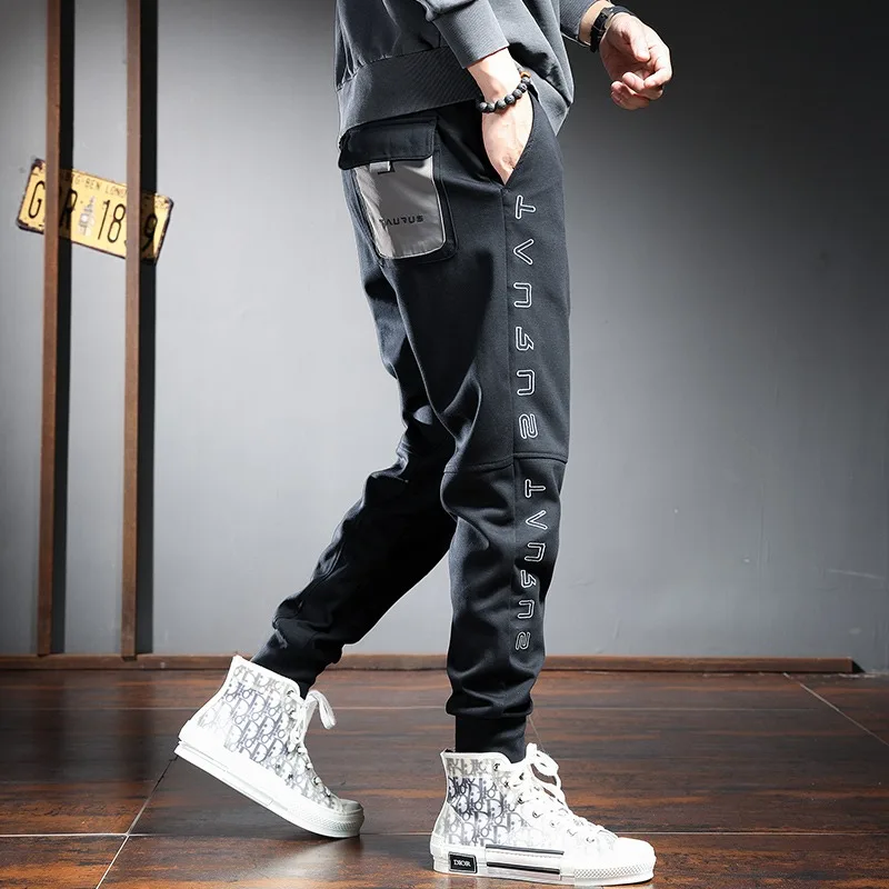 Top Trends: New Black Sweatpants Men Fashion Casual Sweat Pants Streetwear Sports Gym Jogging Tracksuit Drawstring Male Joggers Trousers Shoppable Styles