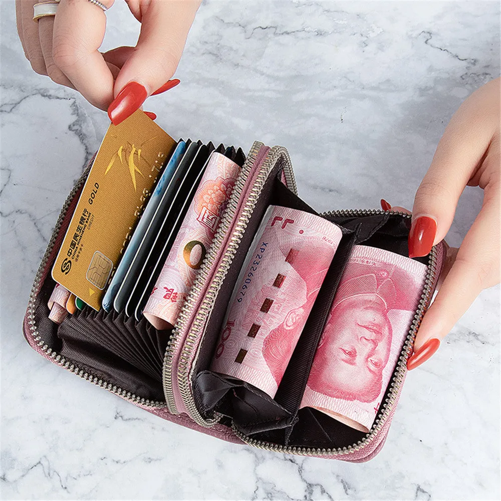 Top Trends: 2023 New Women Wallet Woman Zipper Wallet Coin Purse Pouch Ladies Short Wallet Large Capacity Card Holder Bag Accessories Shoppable Styles - Image 4