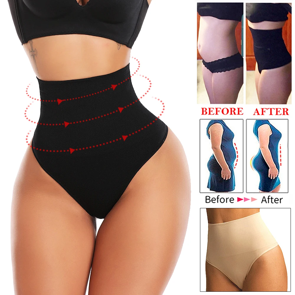 Top Trends: Slimming Waist Trainer Butt Lifter Pants Women Wedding Dress Seamless Pulling Underwear Body Shaper Tummy Control Panties Briefs Shoppable Styles