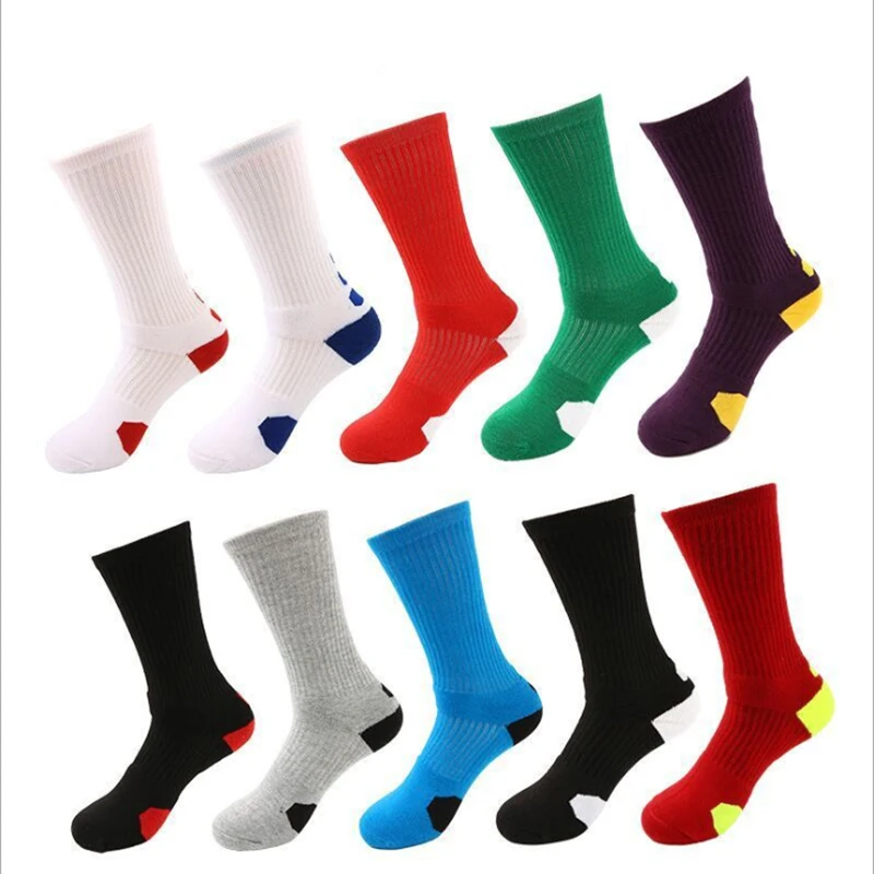 Top Trends: Classic High-Top Towel Sports Socks Terry Thick Non-Slip Elite Basketball Socks Men&#039;s High-Top Socks Shoppable Styles