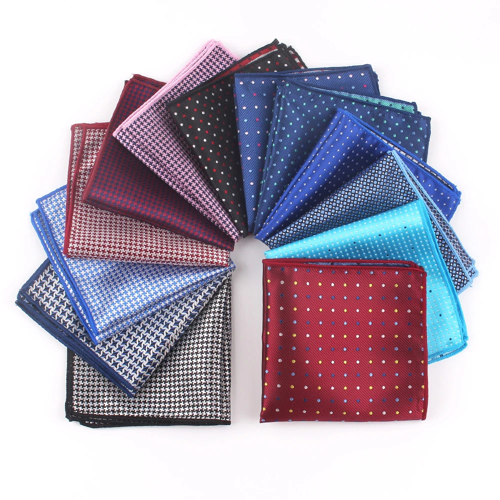 Top Trends: Suit Pocket Square For Men Women Dots Chest Towel Hanky Gentlemen Hankies Men&#039;s Suits Handkerchief Pocket Towel Shoppable Styles