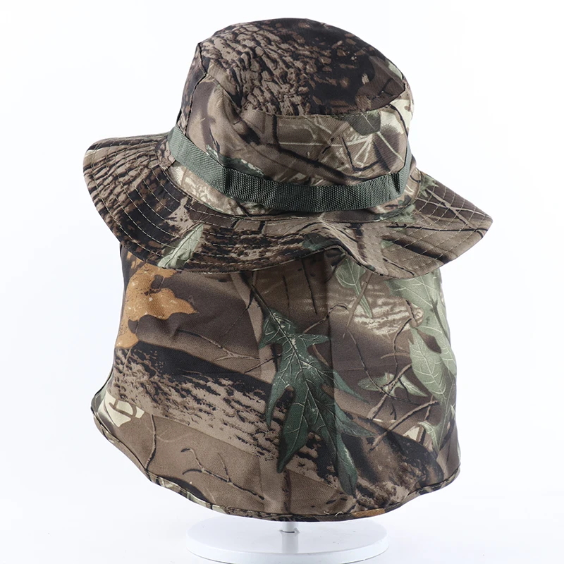 Top Trends: CAMOLAND Military Boonie Hats With Neck Flap Mens Women Camouflage Bucket Hat Outdoor Fishing Hiking UPF 50+ Sun Hats Shoppable Styles - Image 3