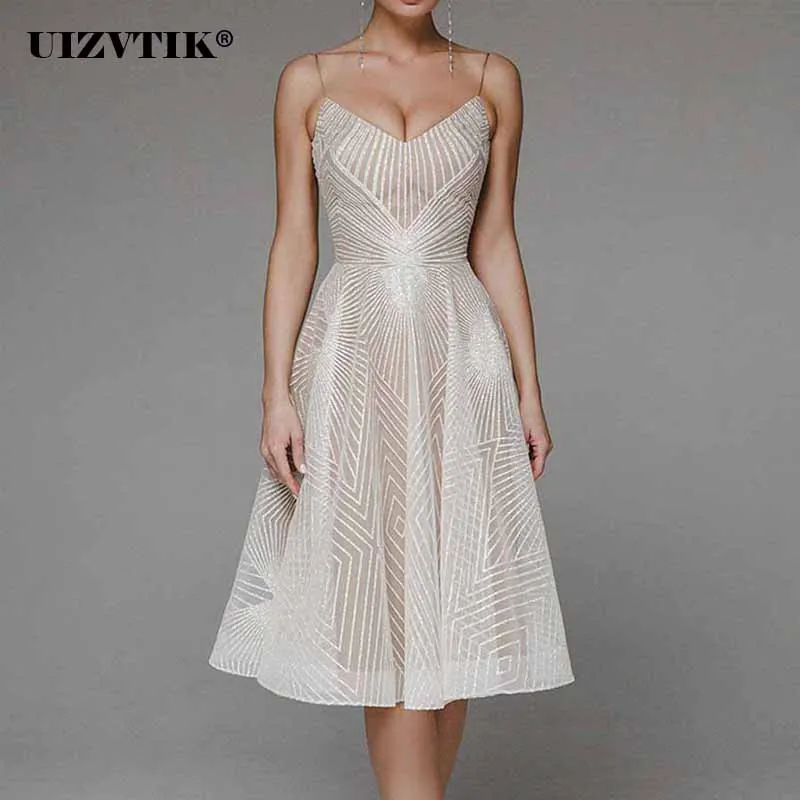 Top Trends: Sexy Slip Backless Embroidered Midi Dresses For Women Summer 2022 Elegant Luxury Evening Guest Wedding Long Formal Party Dress Shoppable Styles