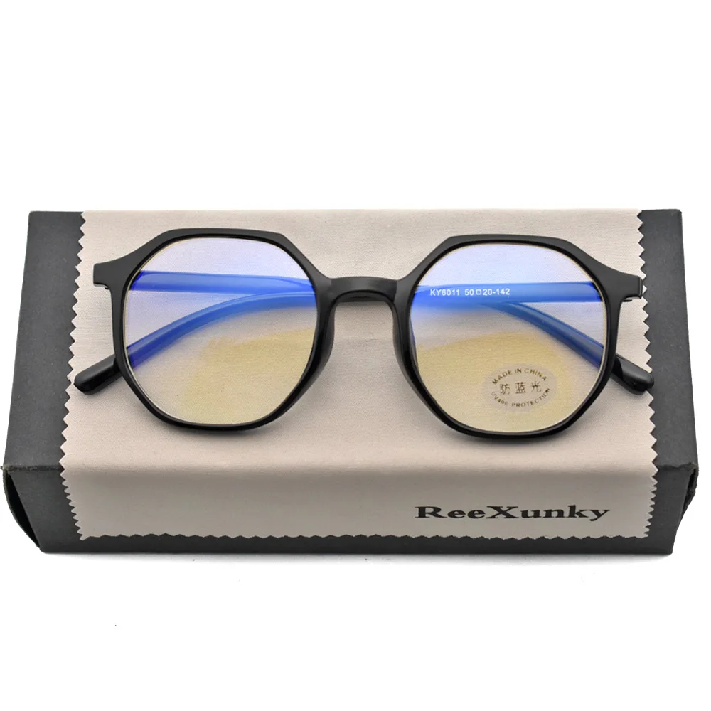 Top Trends: Vintage Unisex Anti Blue Rays Computer Glasses Women Blue Light Coating Gaming Glasses Men Anti Eyestrain Light Blocking Eyewear Shoppable Styles