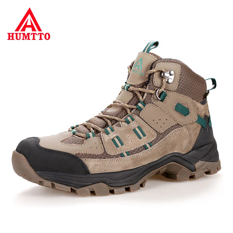 Top Trends: HUMTTO Waterproof Hiking Boots Men Breathable Leather Trekking Shoes Sport Mountain Hunting Outdoor Climbing Sneakers For Mens Shoppable Styles