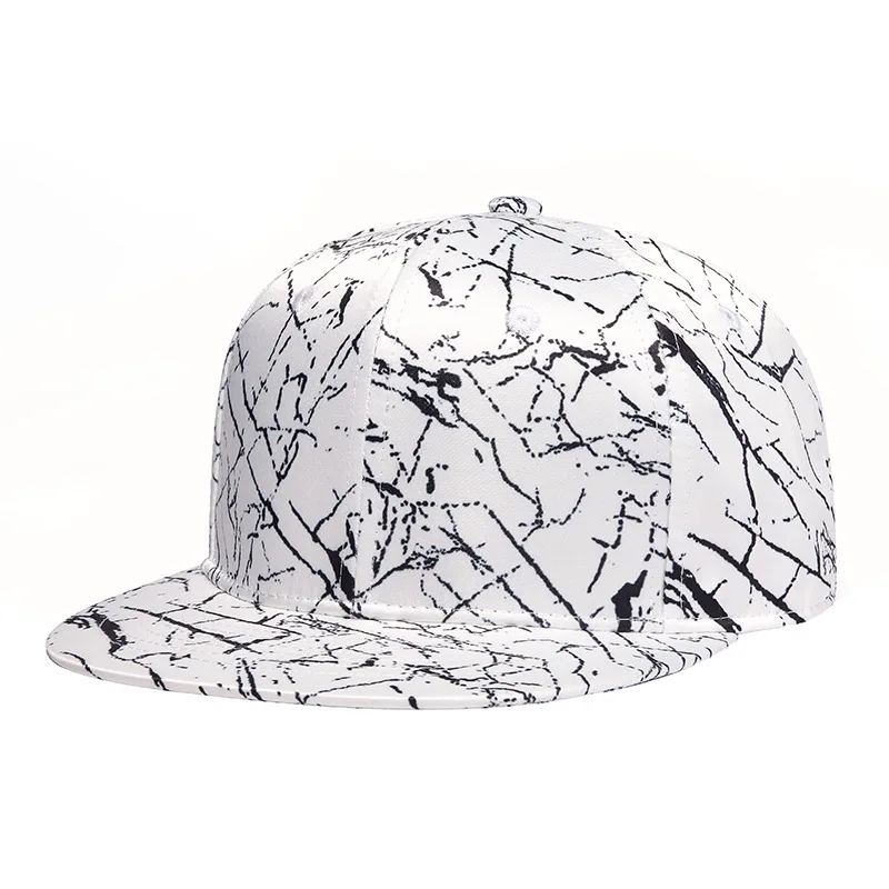 Top Trends: Men's Straight Cap Flat Brim Snapback Cap Women White Sun Baseball Hat Casual Outdoor Streetwear Hip Hop Hat Adjustable Shoppable Styles