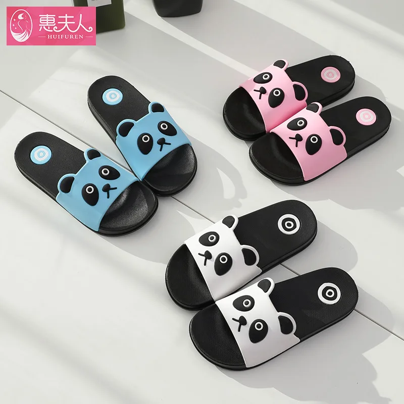 Top Trends: Children Slippers Cartoon Girls Sandals Household Household Antiskid Soft Bottom Cuhk Cute Bath Indoor Summer Male PVC Children Shoppable Styles