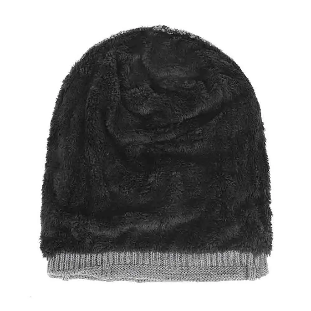 Top Trends: Winter Warm Skullies Beanies Fashion Letter Knitted Women Hat Neck Collar Outdoor Adult Men Casual Soft Wool Bonnet Shoppable Styles - Image 4