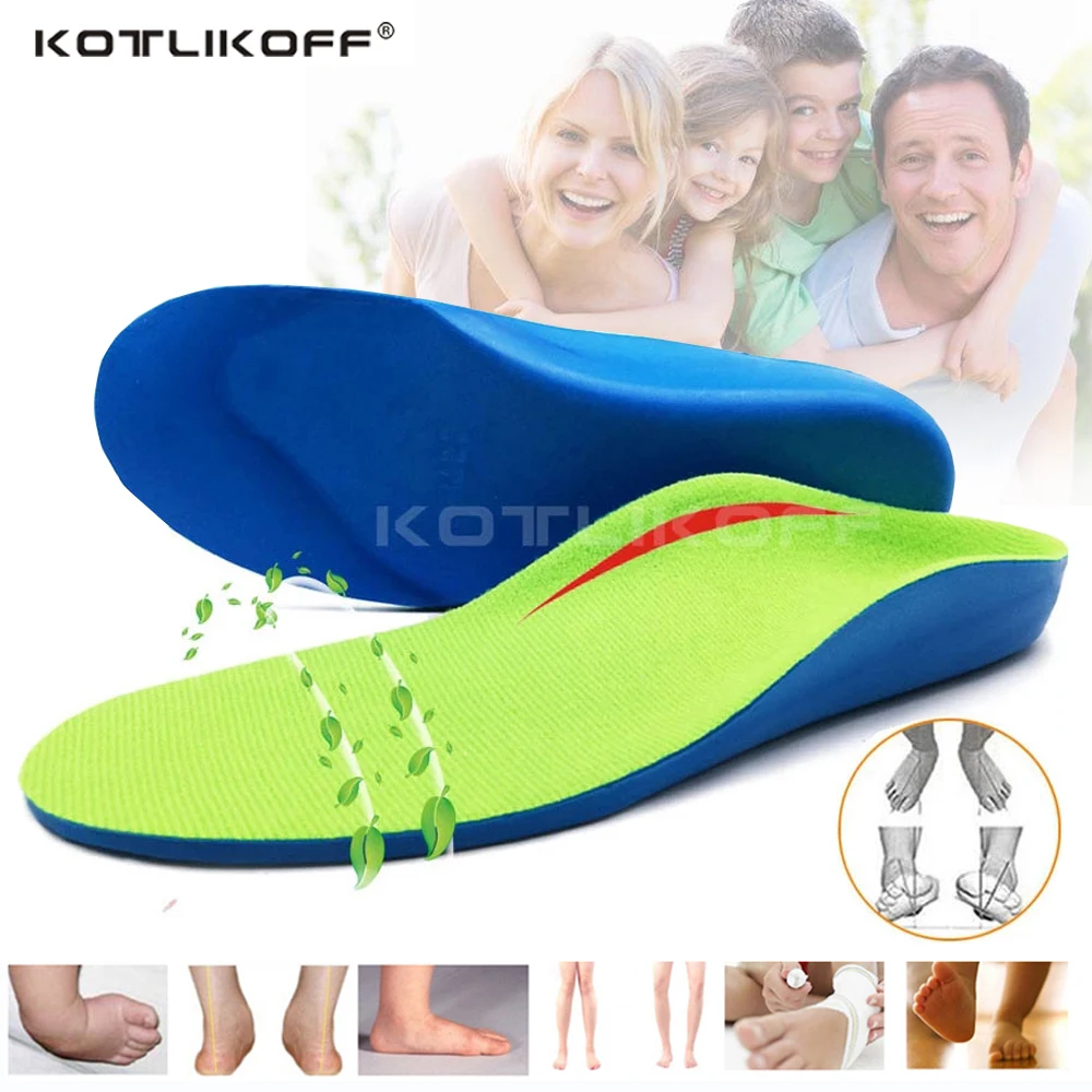 Top Trends: KOTLIKOFF Children Kid Orthopedic Shoes Insoles Flat Foot Arch Support Orthotic Pads Correction O / X Type Leg Foot Valgus Insoles Shoppable Styles