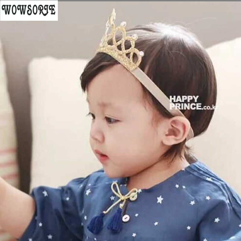 Top Trends: Baby Headband Girls Korean Newborn Infant Crown Headbands Flowers Headwarp Elastic Hair Band Children Girls Hair Accessories Shoppable Styles