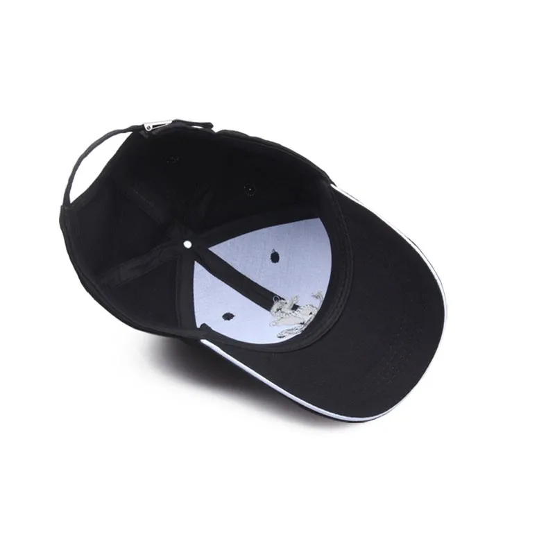 Top Trends: Black Cap Sailor Hat For Men Baseball Caps Fashion Anchor Embroidered Cotton Women Outdoor Sport Casual Snap Back Hiphop Sunhats Shoppable Styles - Image 4