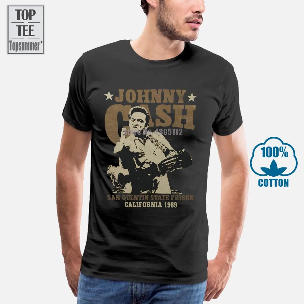 Top Trends: Johnny Cash T-Shirts Hip Hop T-Shirt Cotton Men Wholesale Summer Men&#039;S T-Shirt Cotton T-Shirts Hip Hop T Shirt Boys Tshirt A0026 Shoppable Styles