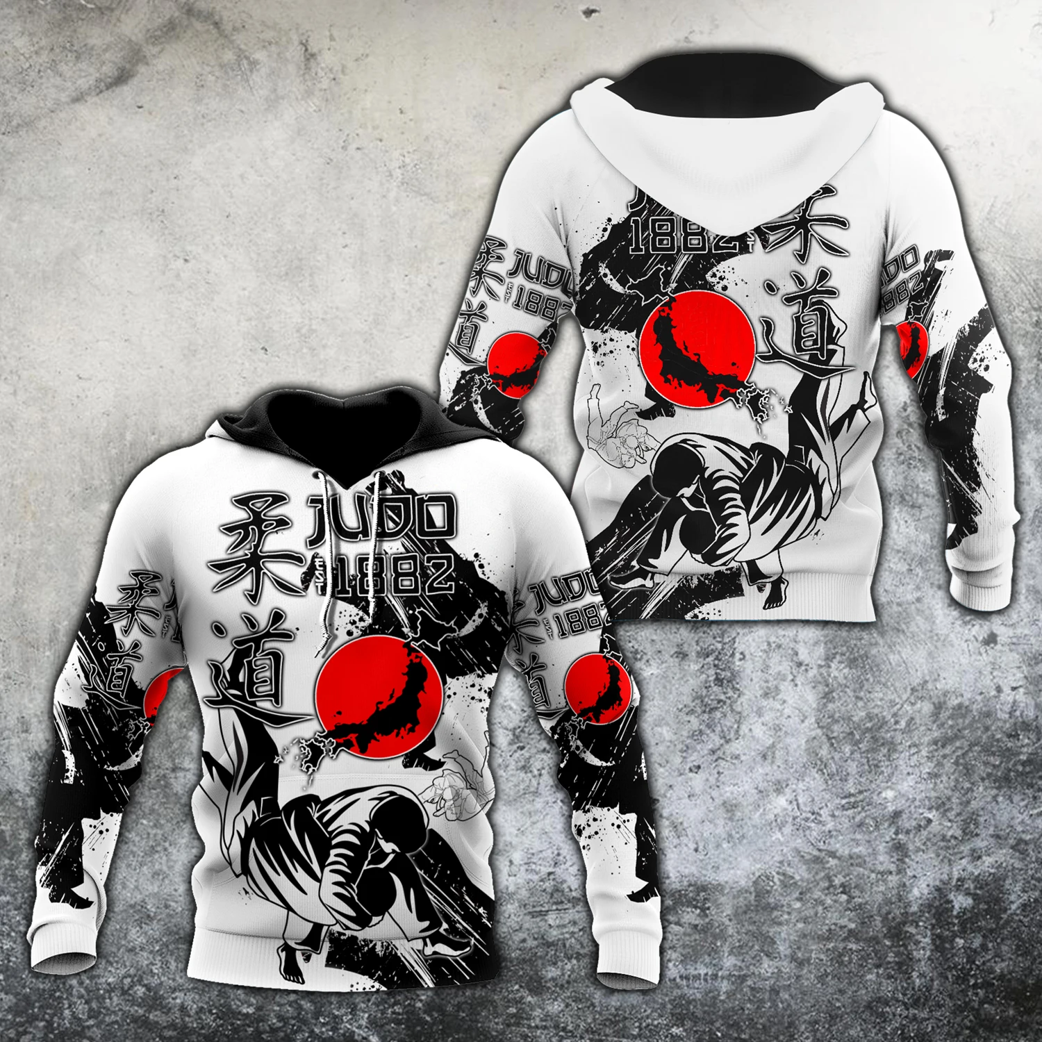 Top Trends: Judo Anime Harajuku Style 3D All Over Printed Men Hoodie Unisex Casual Jacket Pullover Streetwear Sudadera Hombre DW0433 Shoppable Styles