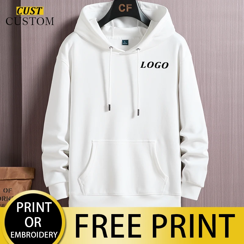 Top Trends: Pullover Coat New Coat Men And Women Tide Ins Autumn And Winter Loose Student Sweater Korean Sweater Hooded Logo Embroidery Shoppable Styles