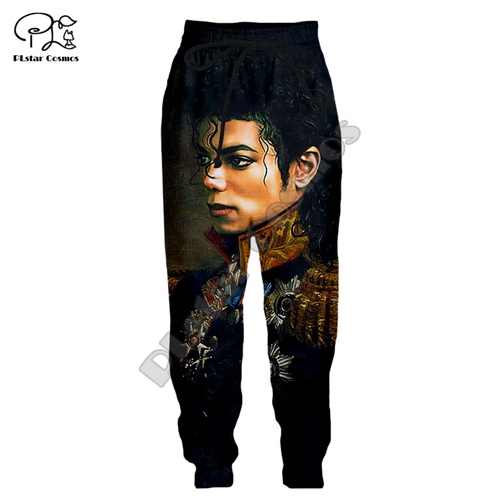 Top Trends: PLstar Cosmos Pop King Singer Musician Michael Jackson Streetwear Sweatpants 3DPrint Men / Women Joggers Pants Funny Trousers A2 Shoppable Styles