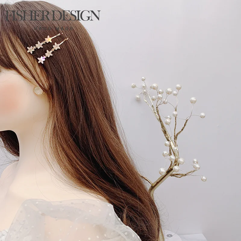 Top Trends: 1 Pair Exquisite Elegant Rhinestone Hairpins Gifts Women Girls Hair Clips Pins Barrettes Accessories Hairclip Hairgrip Headdress Shoppable Styles - Image 3