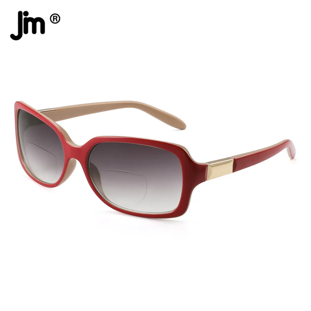 Top Trends: JM Square Bifocal Sunglasses Reader Women Gradient Lens Sun Reading Glasses Shoppable Styles