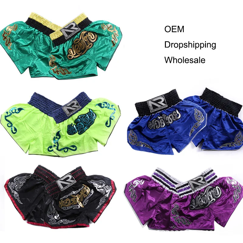 Top Trends: Muay Thai Boxing Shorts MMA Sports Fitness Kickboxing Short-Pants Sanda Martial Arts Boxeo Trunks Men Women Boys Girls Kids Shoppable Styles - Image 5