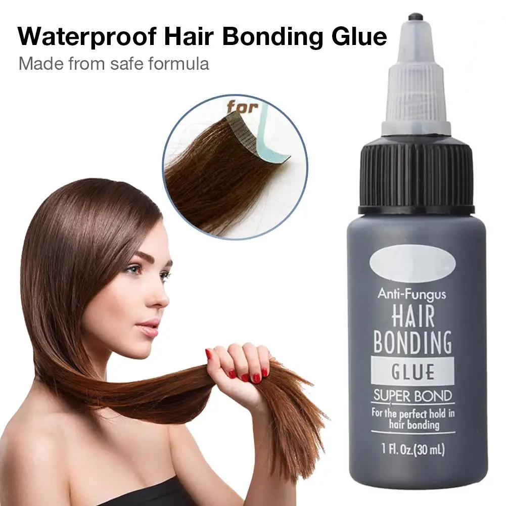 Top Trends: 1 / 2 / 4oz Super Glue Waterproof Hair Bonding Glue For Lace Wig Lanell Black Weaving Bond Insivible Anti Fungus Wig Glue For Toupee Shoppable Styles - Image 2