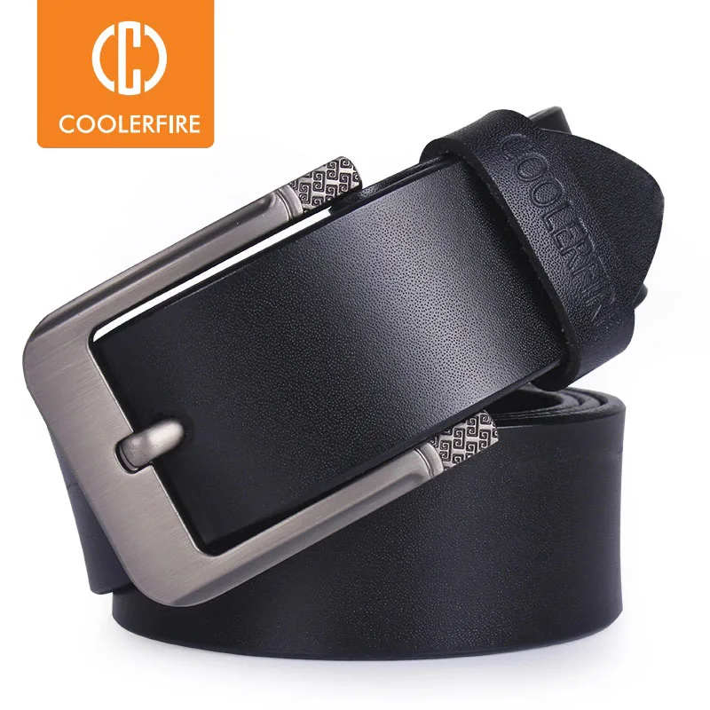 Top Trends: High Quality Genuine Leather Belt Luxury Designer Belts Men New Fashion Strap Male Jeans For Man Cowboy Free Shipping Belt Men Shoppable Styles