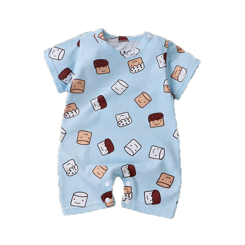 Top Trends: 2023 Baby Boy Girl Onesies Summer New Born Clothes Baby Boy Clothes Cartoon Girl Short-Sleeved Clothes 0-24 Months Cute Clothes Shoppable Styles - Image 4