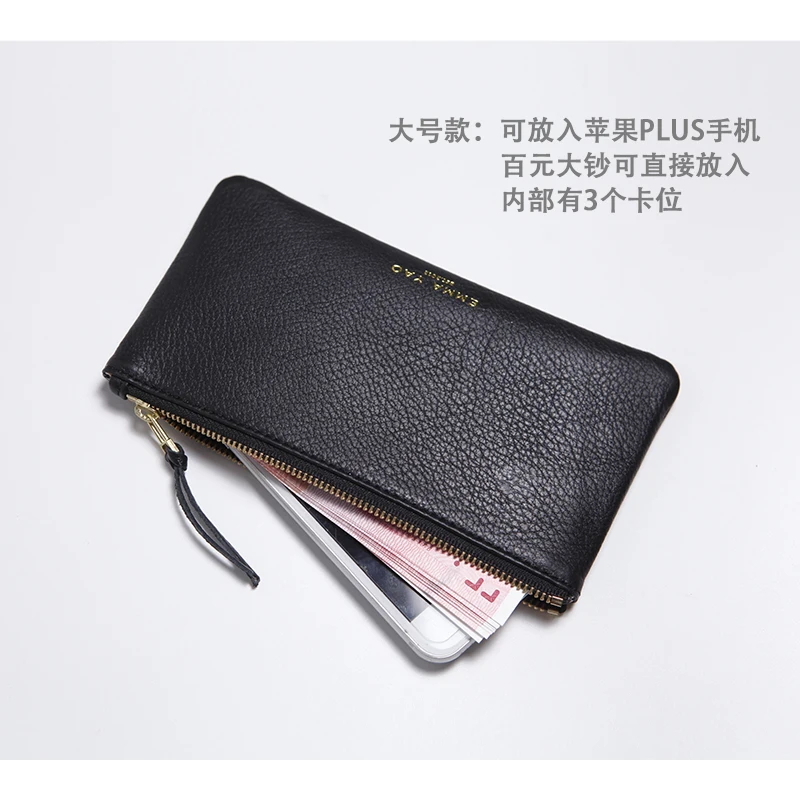 Top Trends: Emma YAO Women's Leather Wallet Case Mini Wallet Card Holder Hot Sales Coin Purses & Holders Shoppable Styles - Image 4