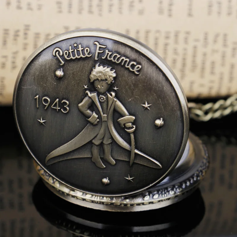 Top Trends: Classic Fairy Tale Magic Little Prince Theme Quartz Pocket Watch Boys' And Children's Necklace Chain Pendant Best Holiday Gift Shoppable Styles