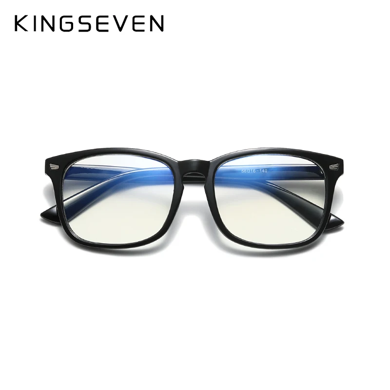 Top Trends: KINGSEVEN Blue Light Blocking Glasses Square Eyeglasses Anti Blue Ray Computer Game Glasses Frame Thanksgiving Activity 2023 Shoppable Styles - Image 4