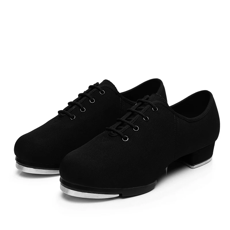 Top Trends: Canvas Tap Shoes Men Women Adult Children Oxford Dance Shoes Soft Sneakers Bottom Square Indoor Leather Shoes Step Dance Sports Shoppable Styles