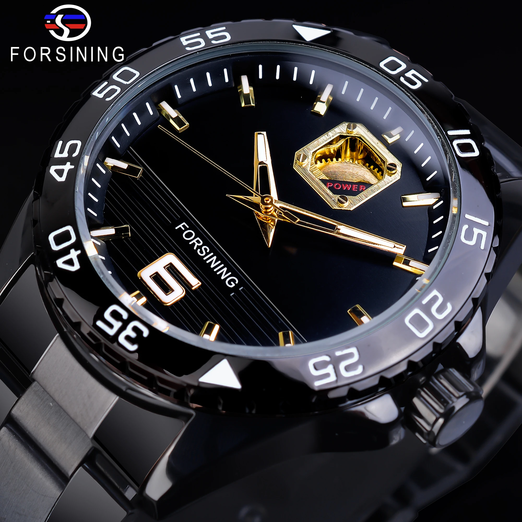 Top Trends: Forsining New Arrival Automatic Mechanical Mens Watches Creative Dial Stainless Steel Waterproof Lumionus Hand Fashion Man Clock Shoppable Styles