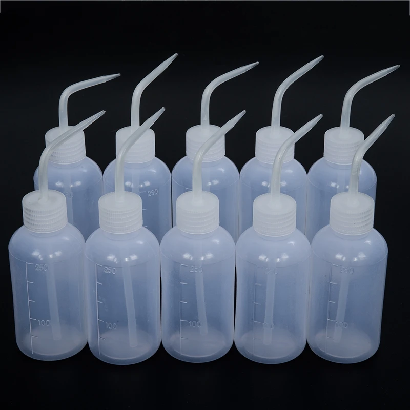 Top Trends: 10pcs 250ml Tattoo Diffuser Green Soap Water Wash Squeeze Bottle Lab Non-Spray Shoppable Styles