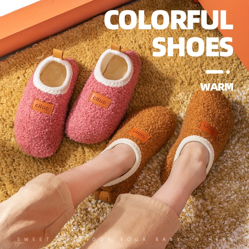 Top Trends: Winter Children Cotton Slippers Kids Soft Warm Sock Floor Shoes Boys Rubber Soles Non-slip Cotton Slippers Indoor Home Shoes Shoppable Styles