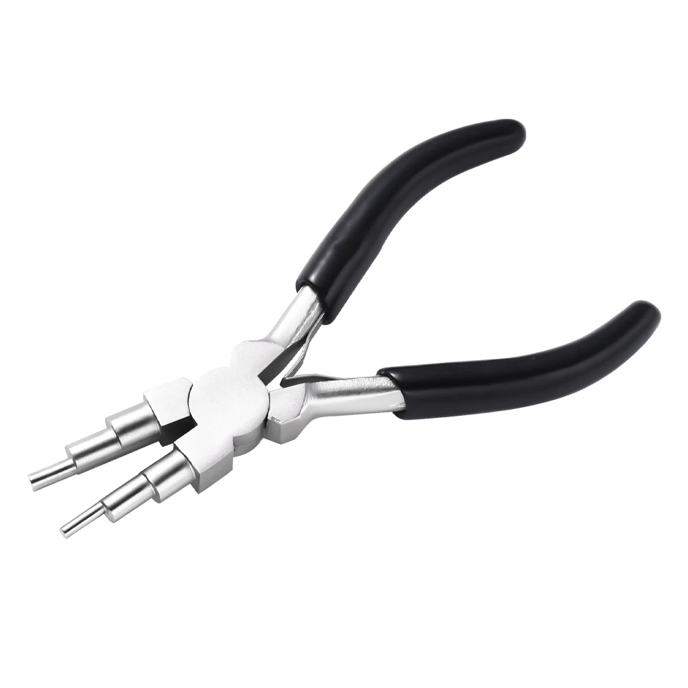 Top Trends: 6-Inch Wire Looping Forming Pliers 6-Steps Multi-Size Wire Bending Tools Wrapping Pliers For Jewelry Making Repairing Shoppable Styles