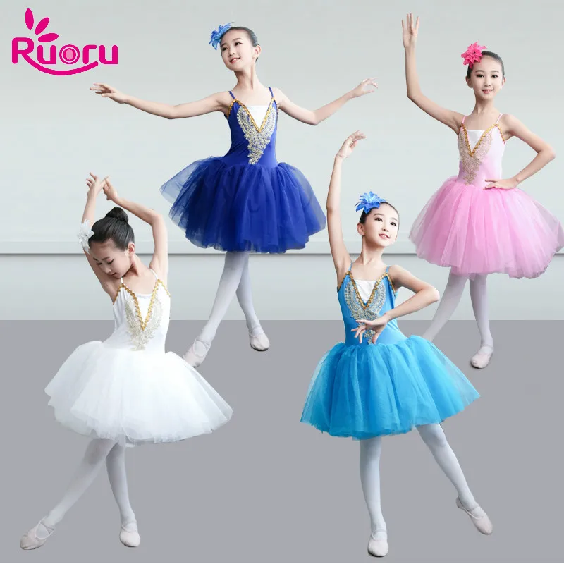 Top Trends: Ruoru Ballet Dress Skirt Competition Tutu Adult Girls Kids Ballet Tutu Costume Ballerina Dress Kids Women Pancake Tutu Dance Shoppable Styles