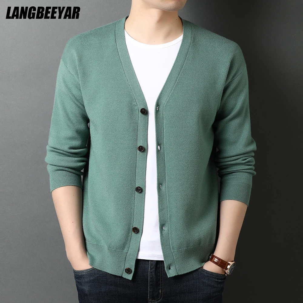 Top Trends: Top Grade New Autum Brand Fashion Knitted Men Cardigan Sweater Woolen Korean Casual Coats Winter Jacket Mens Clothing 2023 Shoppable Styles