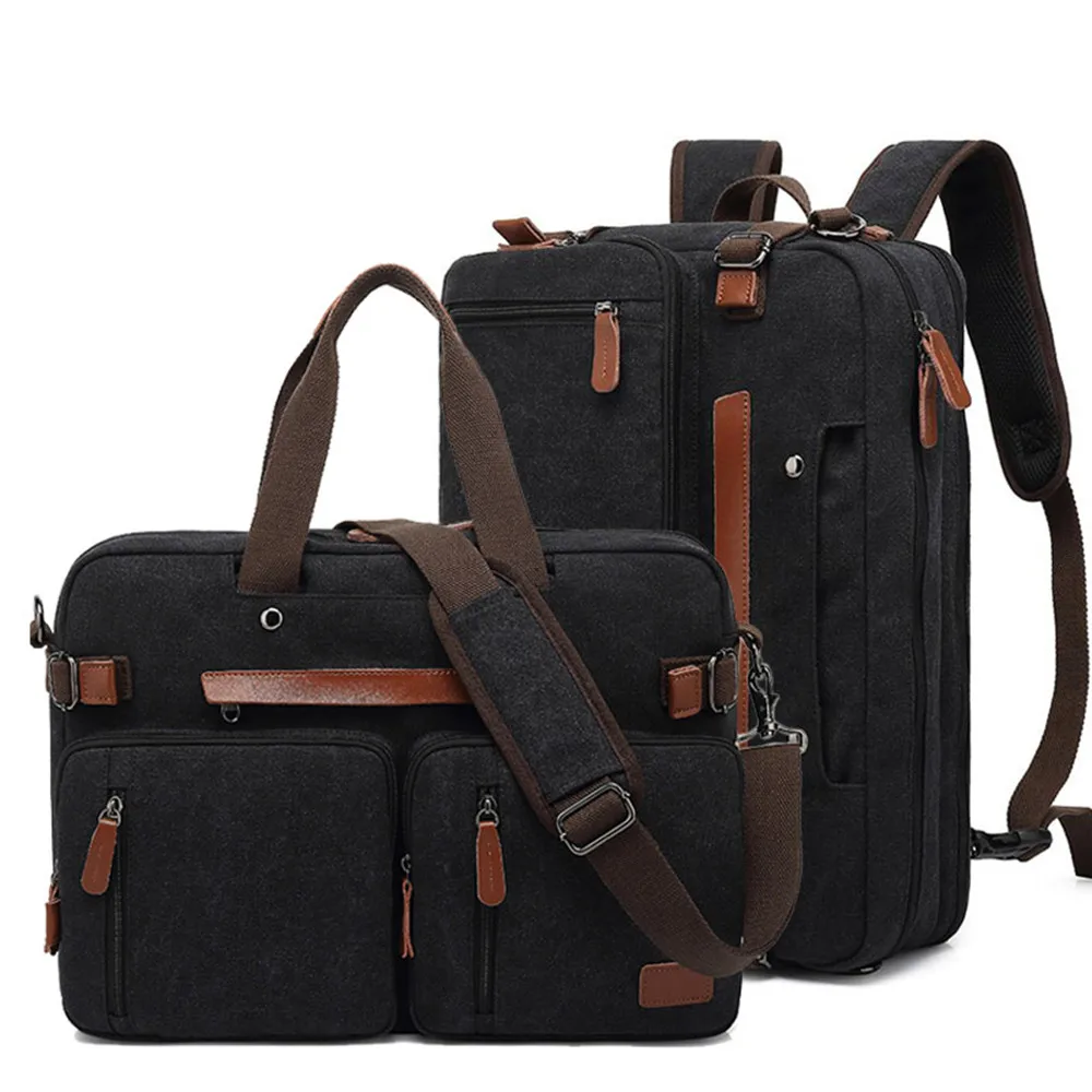 Top Trends: 2024 New Backpack 15.6 / 17.3Inch Laptop Backpack Nylon Waterproof Business Travel Backpack Shoulder Messenger Hand Backpack Shoppable Styles