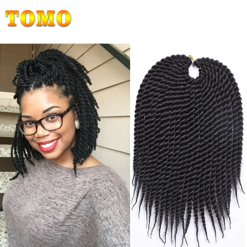 Top Trends: TOMO 14&quot; 18&quot; 22&quot; 22 Roots Synthetic Senegalese Twist Hair Crochet Braids Crochet Hair Extensions Ombre Red Braiding Shoppable Styles