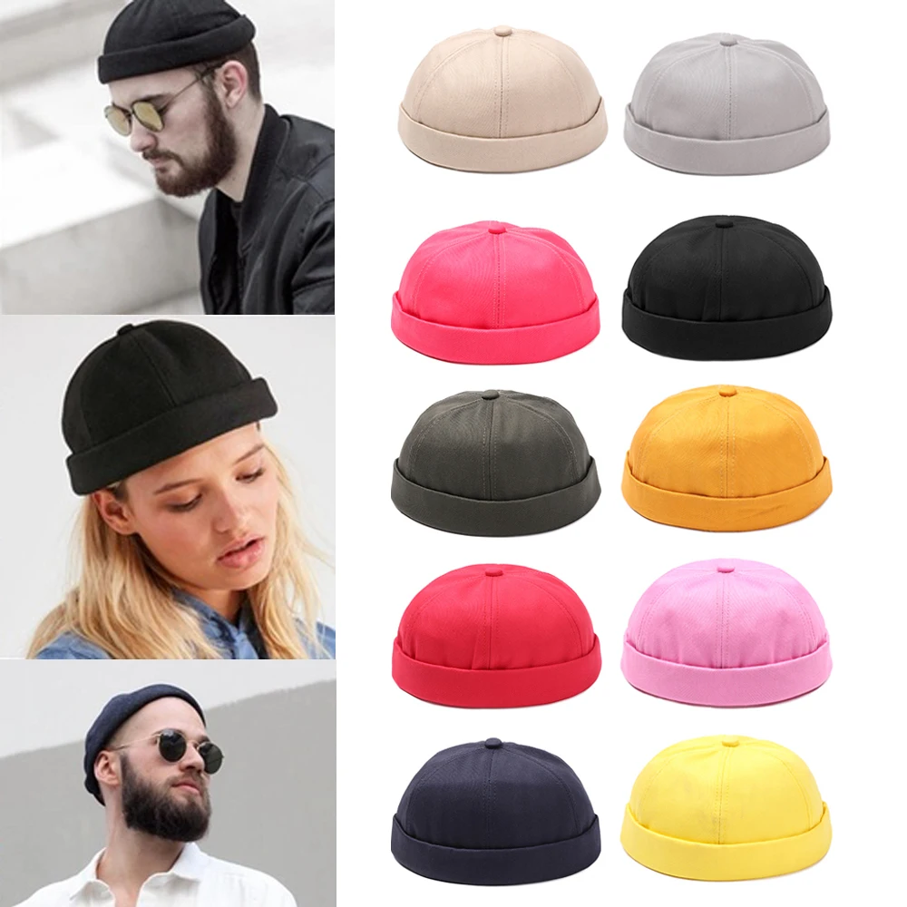 Top Trends: New Fashion Hip Hop Snapback Cap Summer Cotton Adjustable Street Dance Beanie Hat Brimless Skull Women Men Casual Baseball Cap Shoppable Styles