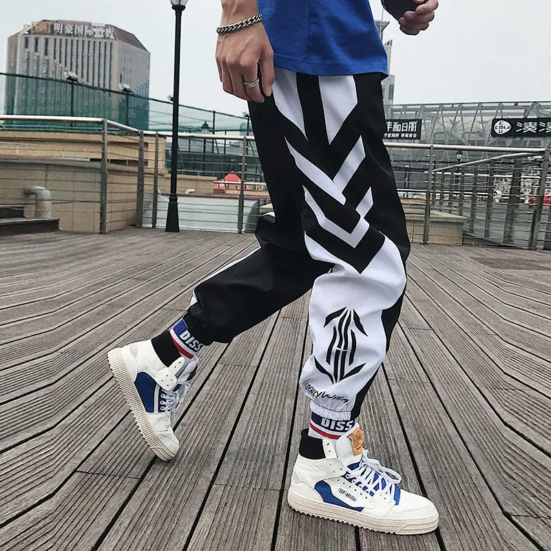 Top Trends: Streetwear Designer Sweatpants Sport Joggers Men Casual Ankle-Length Trousers Waterproof Track Pants Basketball Student 2023 Shoppable Styles