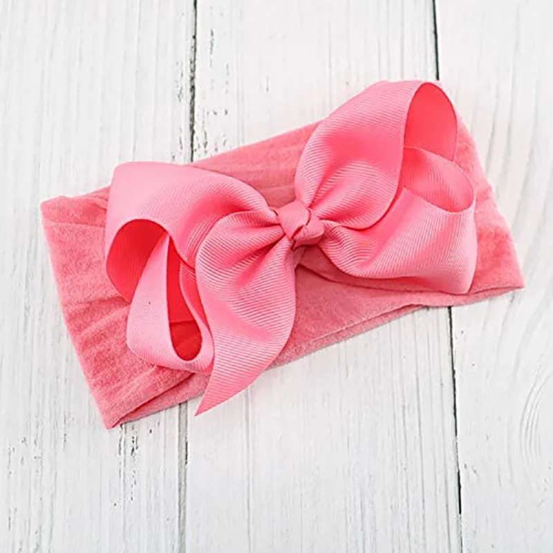 Top Trends: 20PCS Soft Baby Headbands With 4.5 Inches Hair Bows Headwraps For Baby Girl Head Band Newborns Hair Accessories Hair Band Shoppable Styles - Image 5