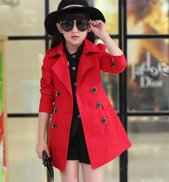 Top Trends: New Spring Autumn Jacket For Girls Coat Teenage Children Outerwear Girls Clothes Windbreaker 4 6 8 10 12 14 Year Shoppable Styles