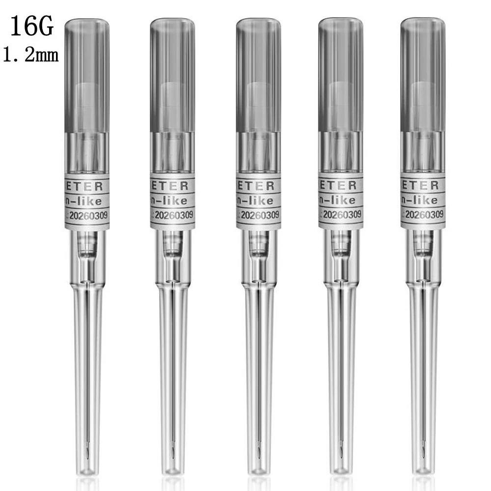 Top Trends: Tattoo Piercing Needles 14G 16G 18G 20G 22G Surgical Steel Catheter Piercing Needles Supplies Sterilized Body Tattoo Needles Shoppable Styles