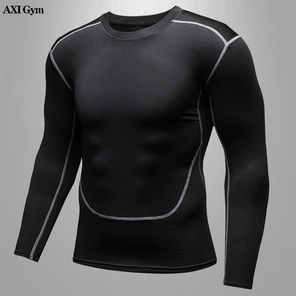 Top Trends: Men's Running T Shirt Gym Fitness Jogging T Shirt Basketball Football Match Ball Sports Jersey Men's MMA Boxing Tight Sportswear Shoppable Styles - Image 4