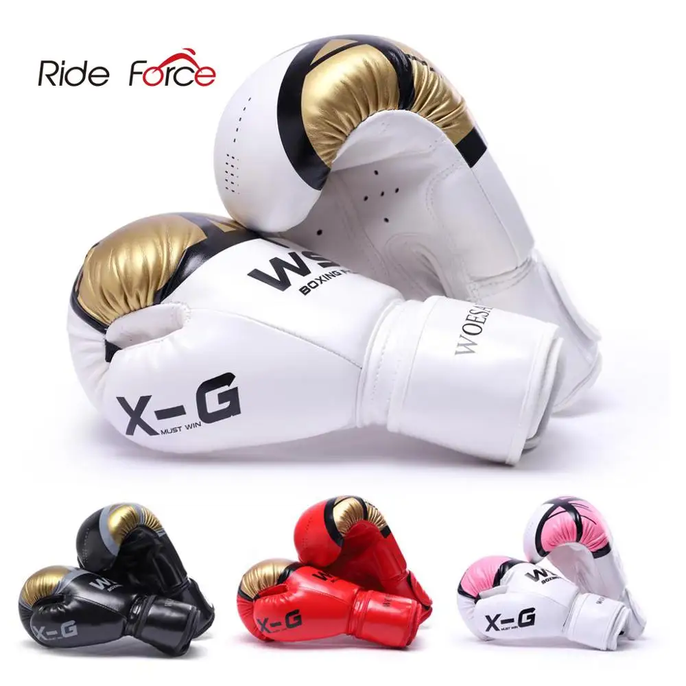 Top Trends: Kick Boxing Gloves For Men Women PU Karate Muay Thai Guantes De Boxeo Free Fight MMA Sanda Training Adults Kids Equipment Shoppable Styles