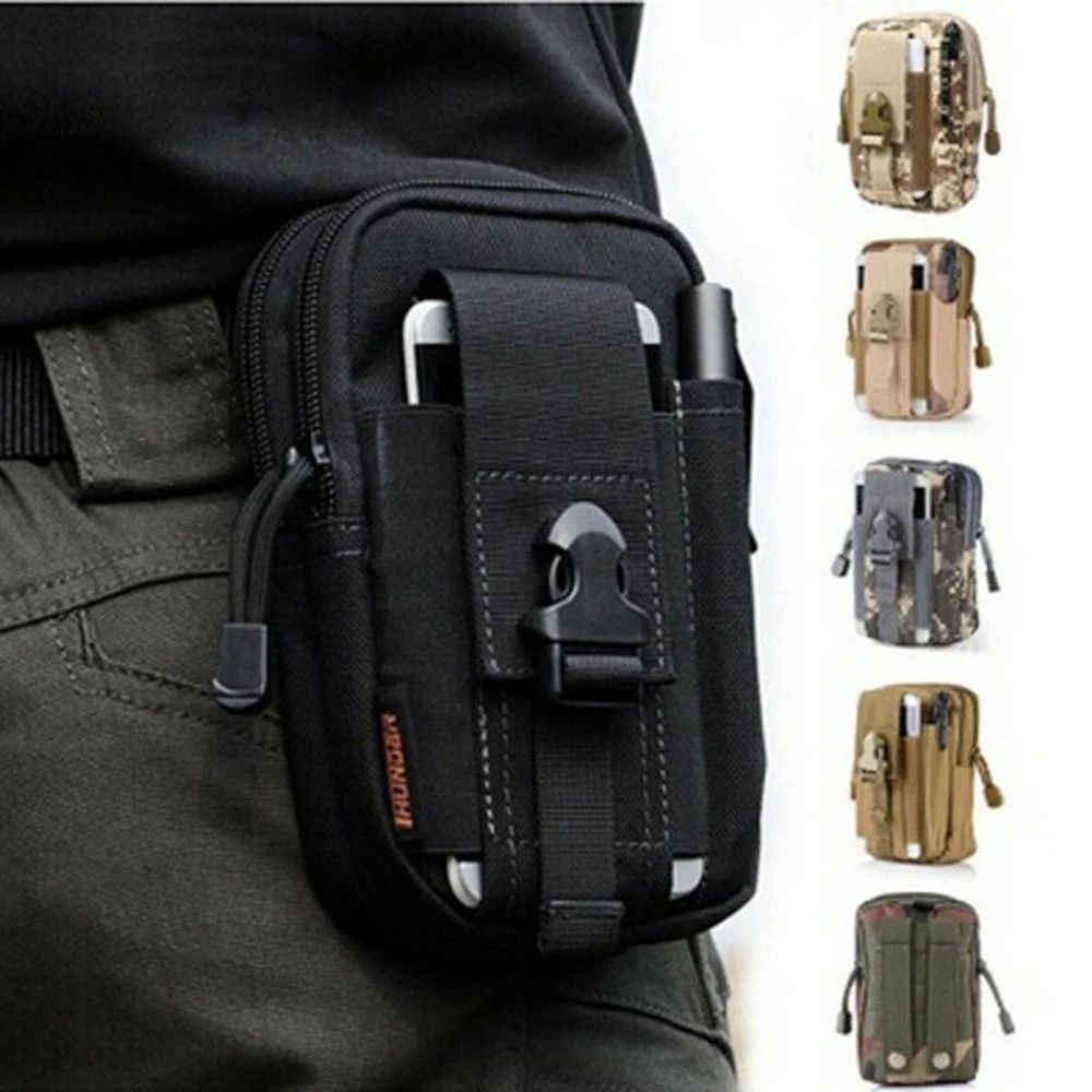 Top Trends: Men Waist Pack Casual Bag Drop Leg Thigh Bag Waist Fanny Pack Belt Pouch Outdoor Sport Fanny Multifunction Pack Phone Pocket CF Shoppable Styles