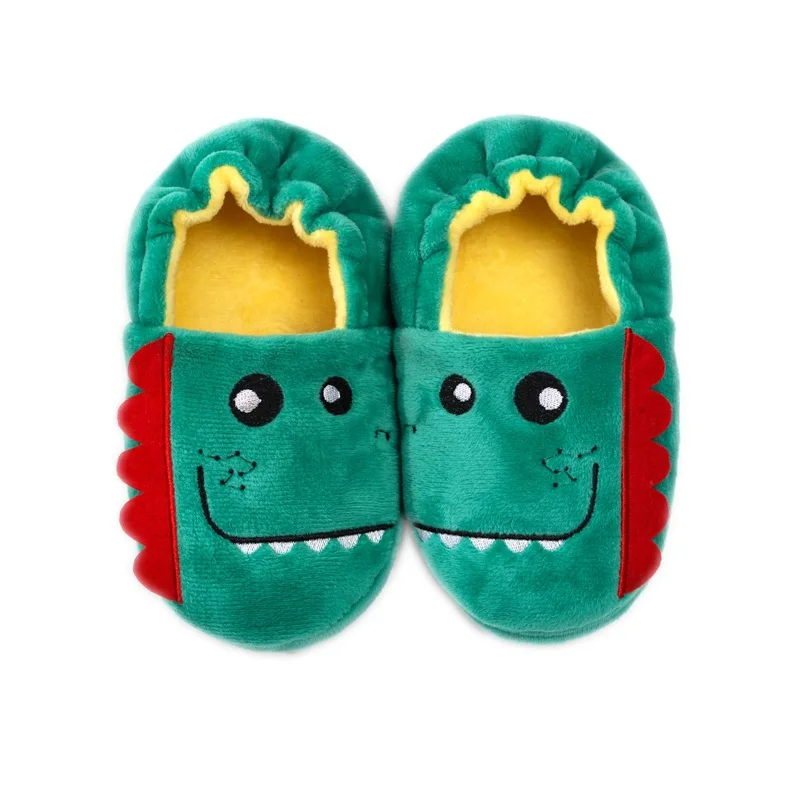 Top Trends: Toddler Boys Slippers Cartoon Plush Warm Shoes Little Kids Baby Winter House Shoes Boy Soft Rubber Sole Home Footwear Puppy Bear Shoppable Styles - Image 6