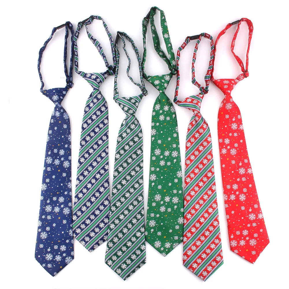 Top Trends: Christmas Ties Casual Skinny Necktie For Boys Girls Neck Tie Snowflake Necktie For Children Shirt Neck Wear For Men Women Shoppable Styles - Image 2