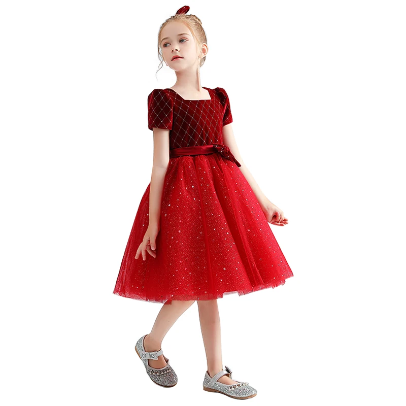 Top Trends: Dideyttawl Short Flower Girl Dresses For Party And Wedding Tulle Christmas Junior Birthday Formal Party Princess Gown Shoppable Styles