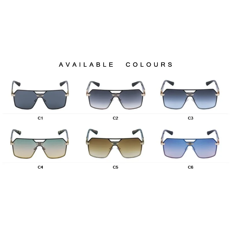 Top Trends: Vintage Luxury Sunglasses For Men And Women Square Fashion Designer Driving Glasses Shades Shoppable Styles - Image 6