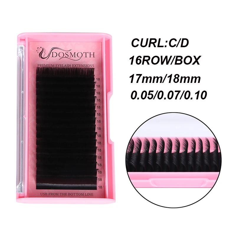 Top Trends: High Quality Extra Long Eyelash Extension 0.07C D 17mm 18mm Natural False Eyelashes Shoppable Styles